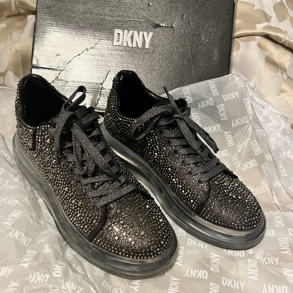 DKNY Embellished Sneakers